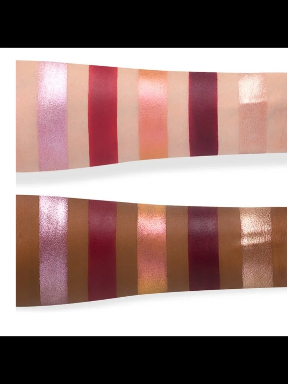 Natasha Denona 5 Pan Eyeshadow Palette In Cranberry New